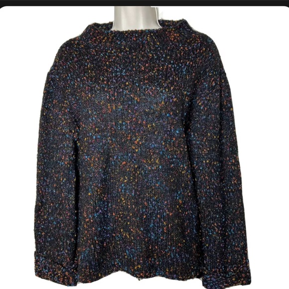 Confetti Speckled Knit Sweater Women 